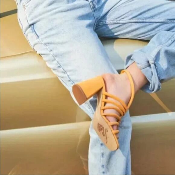 Free People Colette Cinched Strappy Sandals Size 41 - Picture 2 of 13